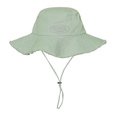 Bob Washed Solano Cotton Turquoise - VON DUTCH Reference: 23729| Chapellerie Traclet