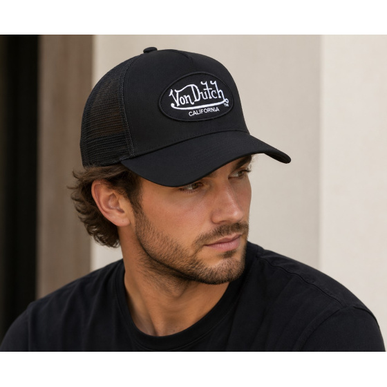 Trucker Cap Cas Black - Von Dutch