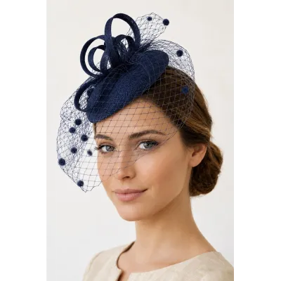 Haná Navy Ceremony Hat - Traclet Reference: 23732| Chapellerie Traclet