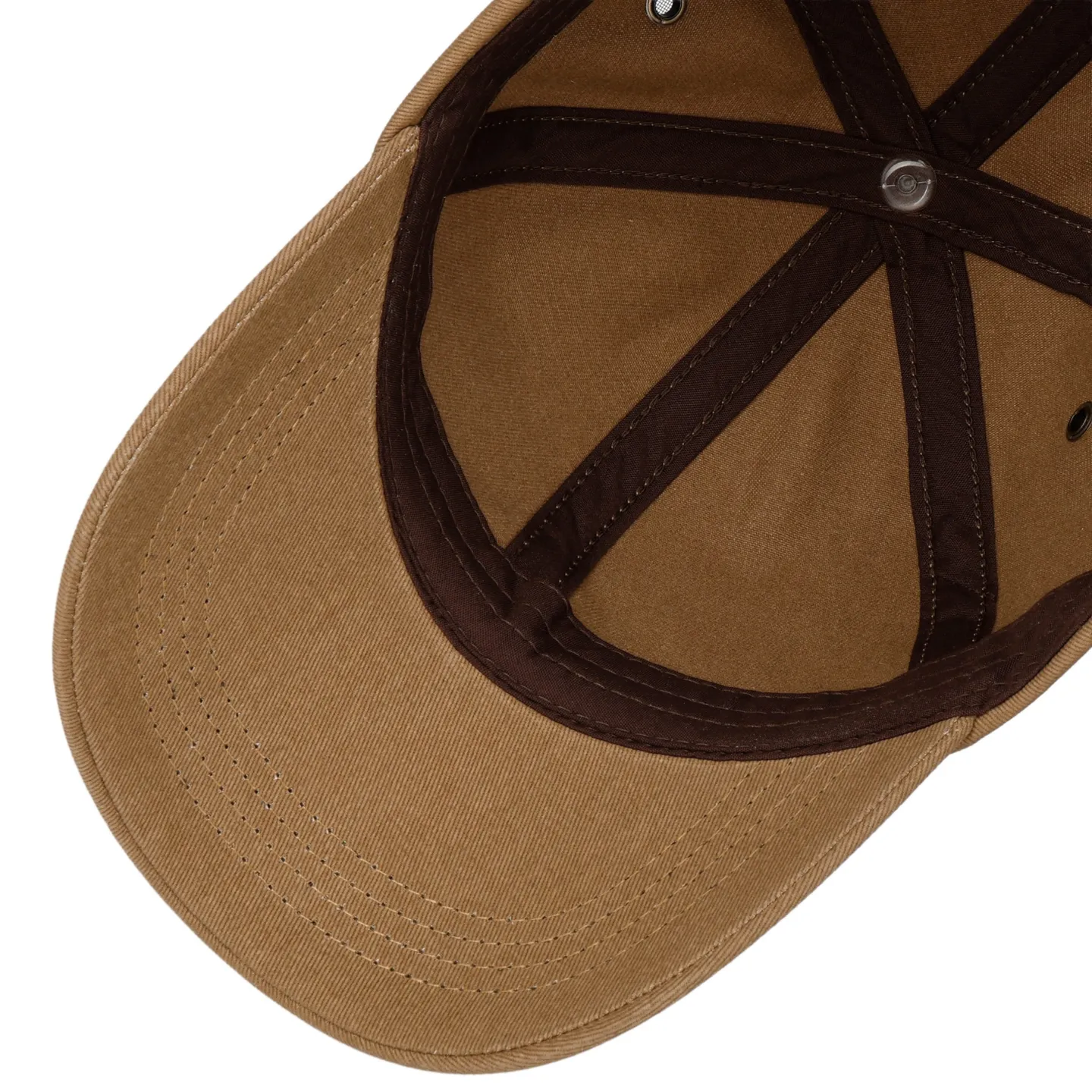 Casquette Baseball Kansas Coton Cognac - Stetson  Reference : 23050| Chapellerie Traclet