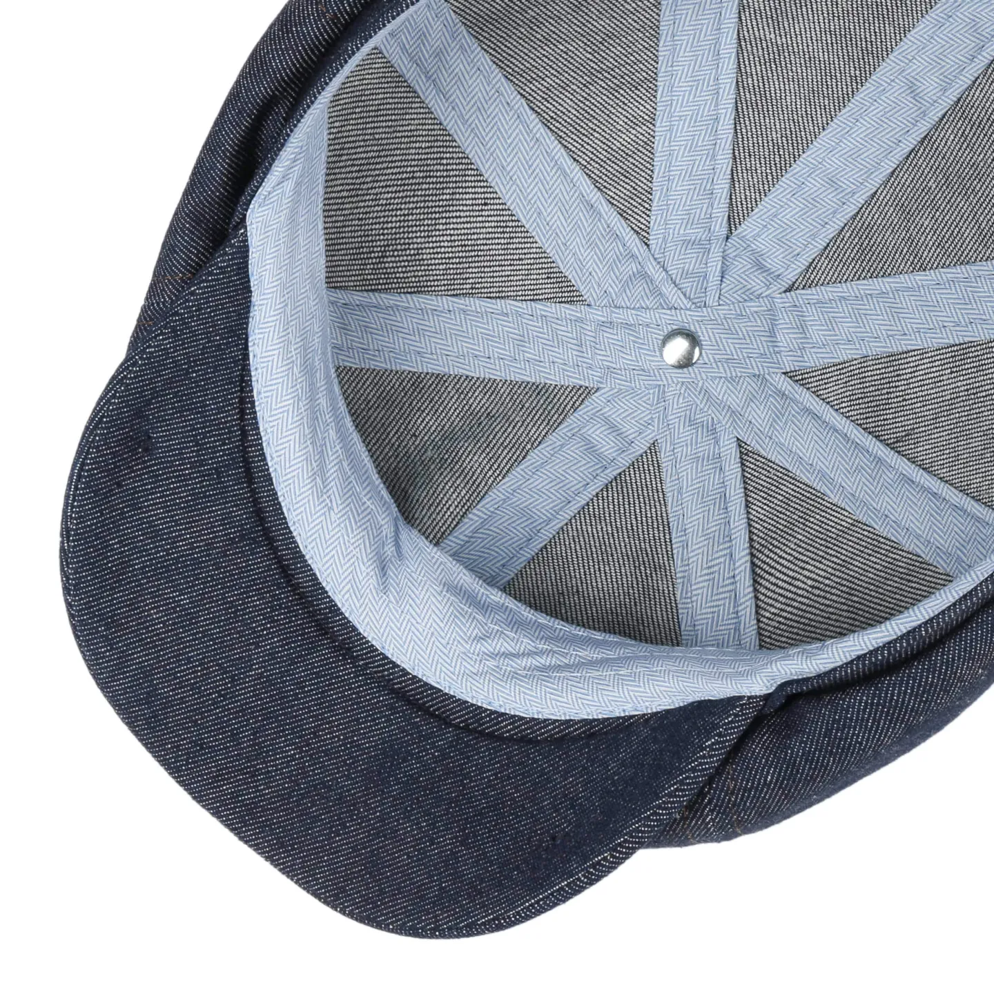 Hatteras Augustin Denim Cotton Cap - Stetson Reference: 23735 chapellerie traclet
