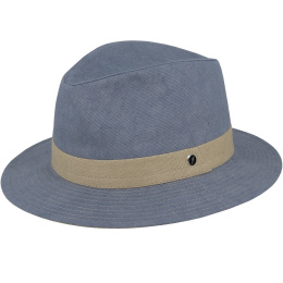 Fedora Hat Garibaldi Cotton Blue - Flechet