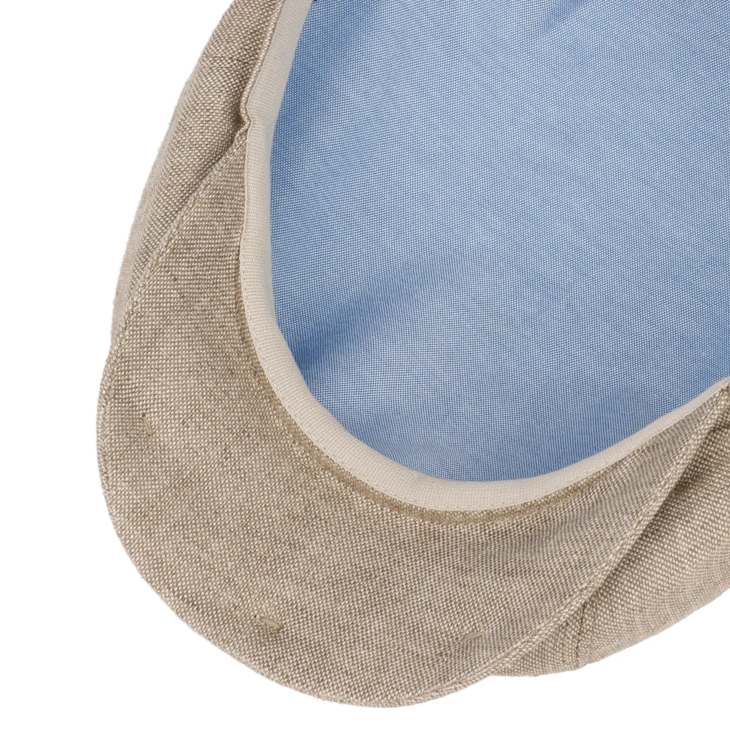 Hatteras Linen Blue Beige Cap - Stetson Reference: 23741| Chapellerie Traclet