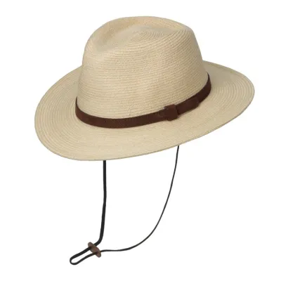 Chapeau Traveller Mendoza Paille Papier UPF 50+ - Traclet   Reference : 23742| Chapellerie Traclet
