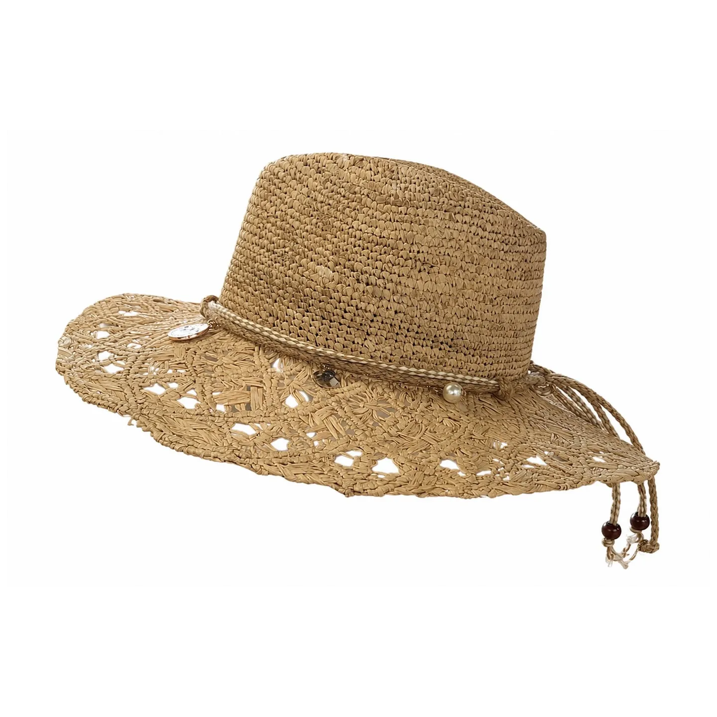 Chapeau Traveller Bohème Perla Raphia - Traclet  Reference : 23744 | Chapellerie Traclet