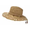 Traveller Bohème Perla Raffia Hat - Traclet Reference: 23744 | Chapellerie Traclet