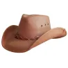 Chapeau Traveller Hollywood Cuir Camel - American Hat Makers  Reference : 23748| Chapellerie Traclet