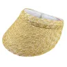 casquette visière en paille naturelle Reference : 3782 | Chapellerie Traclet