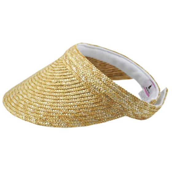 Casquette Visière Étéa Paille Naturelle