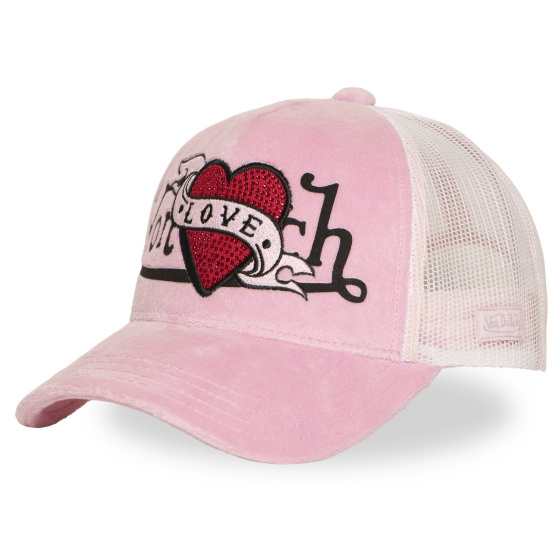 Baseball Cap Sweet Heart Rose - Von Dutch