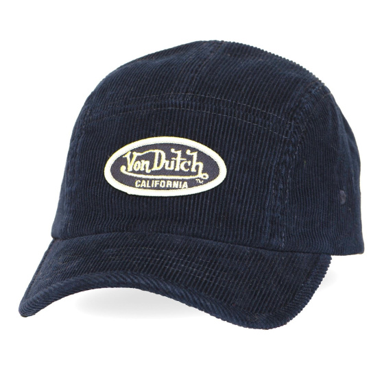 Baseball Cap California Corduroy Navy - Von Dutch
