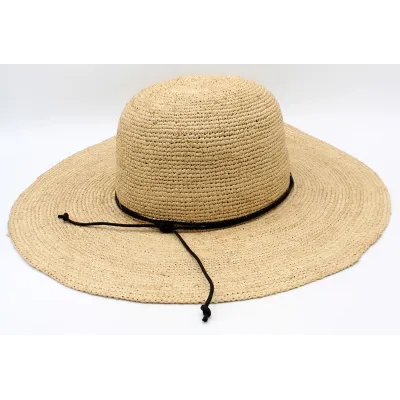 Capeline Rosalie Raphia Naturel - Traclet