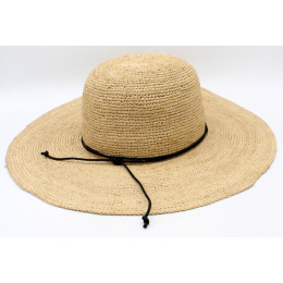 Capeline Rosalie Natural Raffia - Traclet