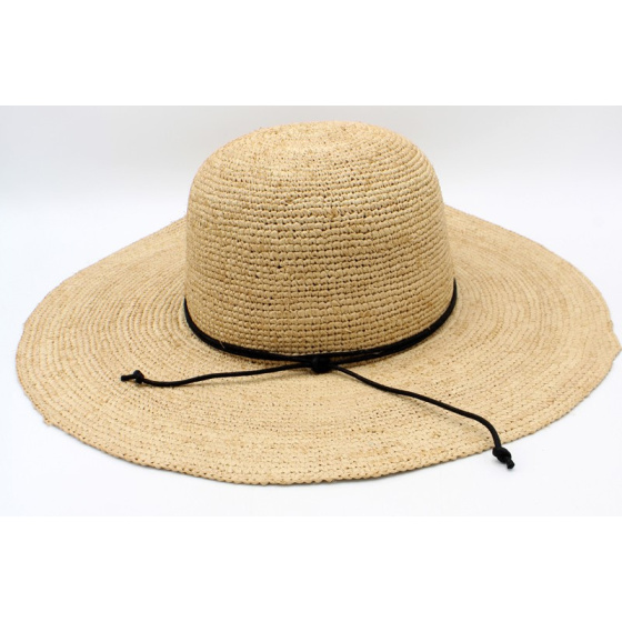 Capeline Rosalie Natural Raffia - Traclet