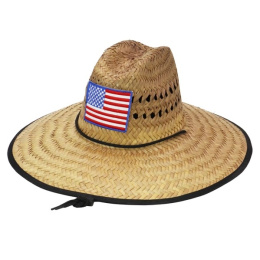 Chapeau sauveteur Arizona Paille Brim USA