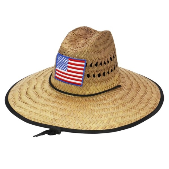 Chapeau Sauveteur Arizona Paille Brim USA