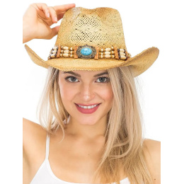 Cowboy Hat Colorado Natural Straw - Traclet