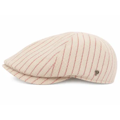Casquette bec de canard - 6 cotes beige