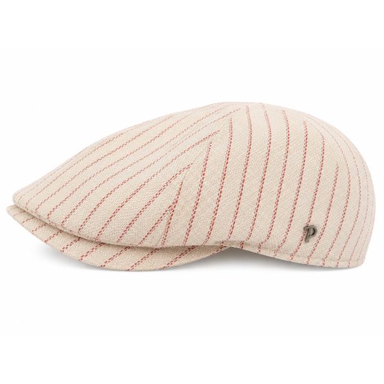 Casquette bec de canard - 6 cotes beige