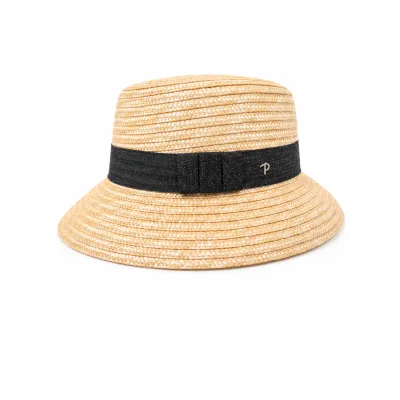 Chapeau cloche Treccia Paglia