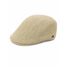 Casquette plate beige Gottmann