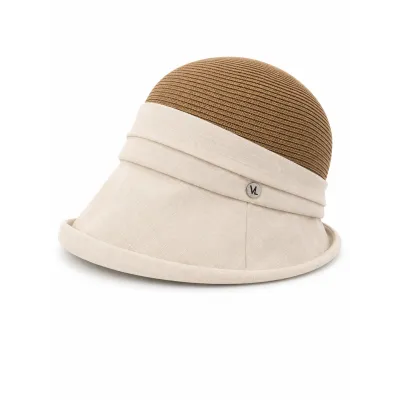 Chapeau cloche VL Collection beige