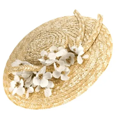 Bianca Natural Straw Provençal Hat - Traclet Reference: 23892| Chapellerie Traclet