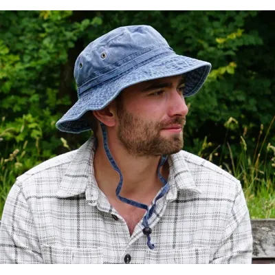Khaki Cotton Outdoor Boonie Hat - Traclet Reference: 6997 | Traclet Hat Shop
