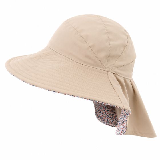 Chapeau de protection solaire avec protège-nuque