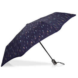 Mini X-TRA Solide Automatic Umbrella Burgundy Bandana - Isotoner