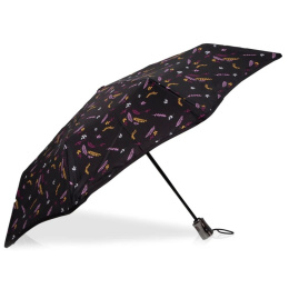 Mini X-TRA Solide Automatic Umbrella Burgundy Bandana - Isotoner