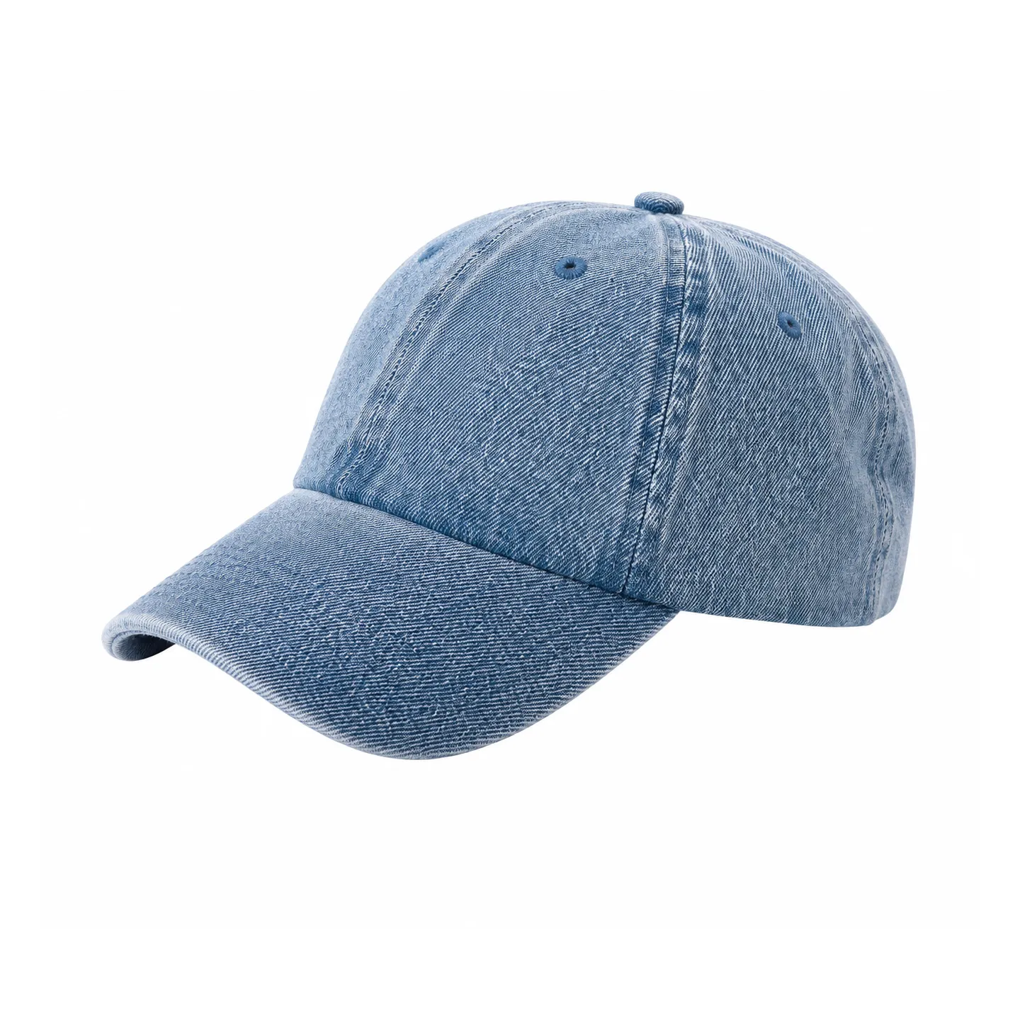 Casquette Baseball Denim Bleu