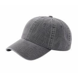 Casquette Baseball Denim Noir
