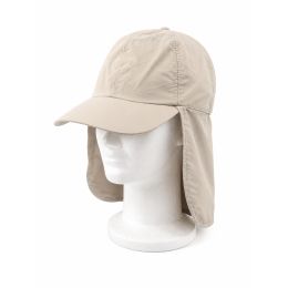 Casquette Sahara Beige Large Protège-Nuque