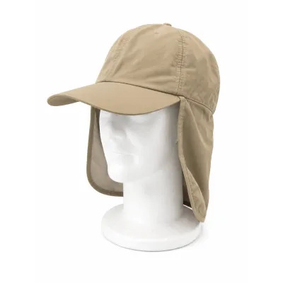 Casquette Sahara Kaki Large Protège-Nuque
