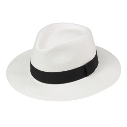 Chapeau Fedora Olbia Panama Blanchi UPF 50+ - Traclet