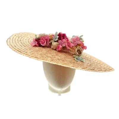 Provençal Hat Pamela Natural Straw - Traclet Reference: 24016| Traclet Hat Shop