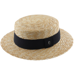 Canotier Venise Paille Naturelle - Fléchet