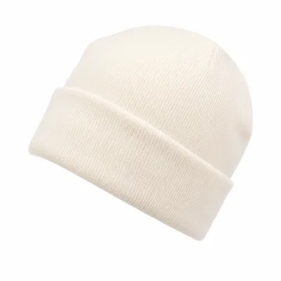 Bonnet blanc en coton