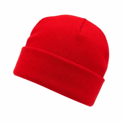 Bonnet rouge coton