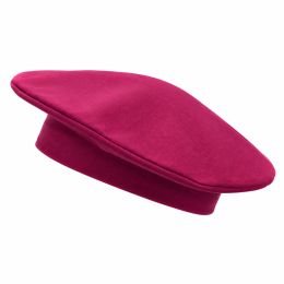 Béret doublé de couleur unie