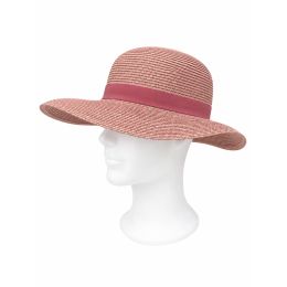 Chapeau Capeline Rhodes Paille Papier Chine Bonbon - Traclet