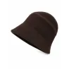 Cloche en feutre classique-Espresso