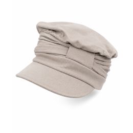 Taffta summer beige cap