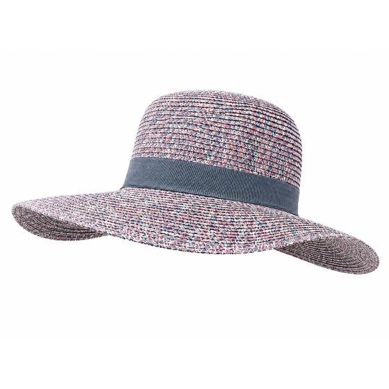 Hat Capeline Rhodes Paper Straw China Lilac - Traclet