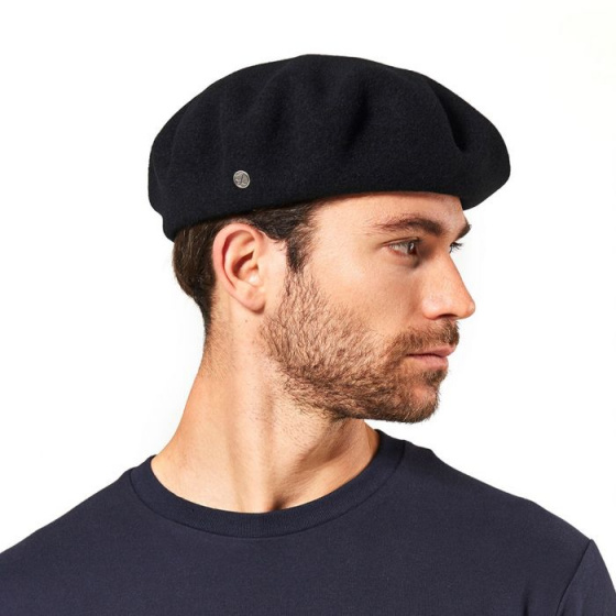Campan 10.5 Inch Black Beret - Laulhère
