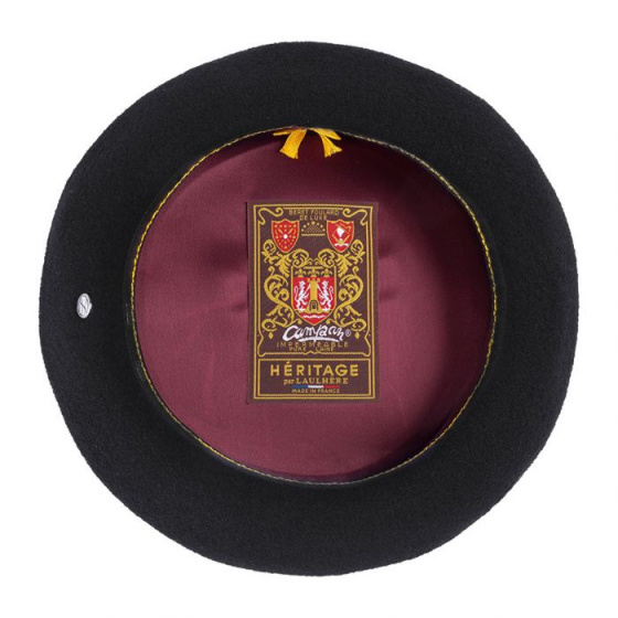 Campan 10.5 Inch Black Beret - Laulhère