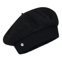 Béret Louvre Noir Or - Héritage par Laulhère  Reference : 24072| Chapellerie Traclet