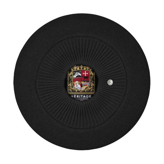 Béret Louvre Noir - Héritage par Laulhère
