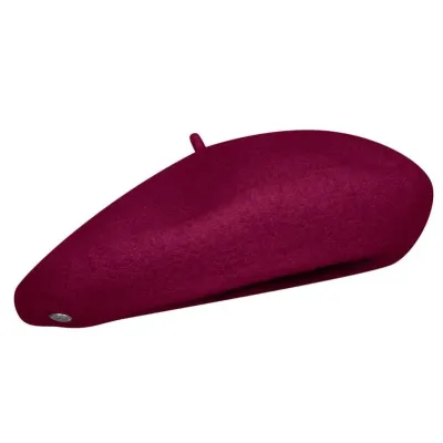 Children's Beret Petit Basque Aubergine - Héritage by Laulhère Reference: 24078| Chapellerie Traclet
